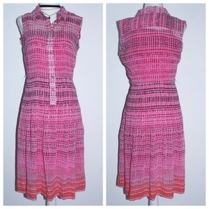 🌺 Calvin Klein Plaid Shirt Dress